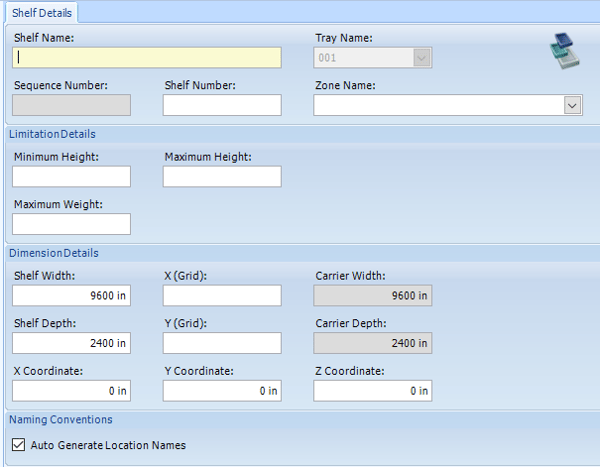 How To Add Trays, Carriers Or Shelves Into Power Pick_Step 3b